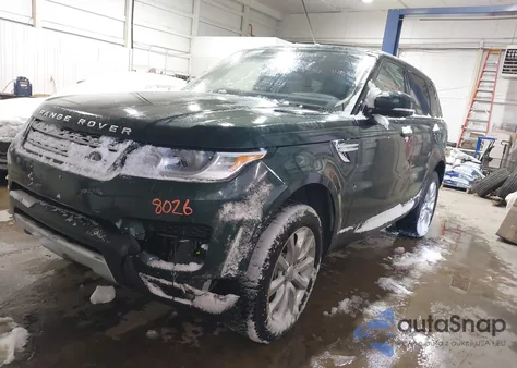 2017 Land Rover Range Rover Sport 3.0L V6 Supercharged Hse из США, поврежденный, VIN SALWR2FV5HA134564